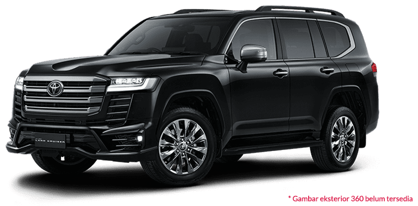 All New Land Cruiser 300 GR Sport 4x4 warna Attitude Black Mica