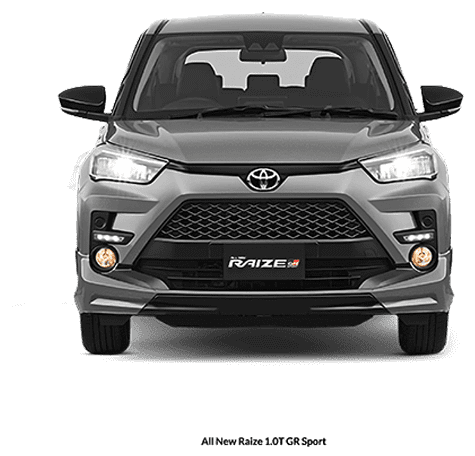 All New Raize G warna Gray Metallic