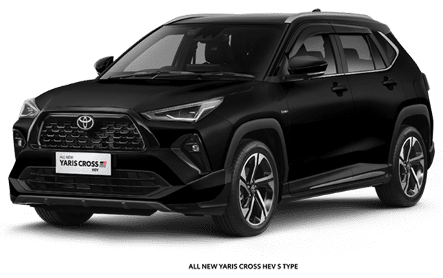 All New Yaris Cross warna Attitude Black Mica