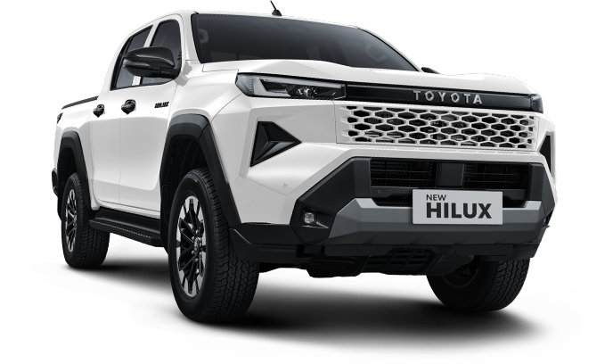All New Hilux Double Cabin 4x4 warna Super White