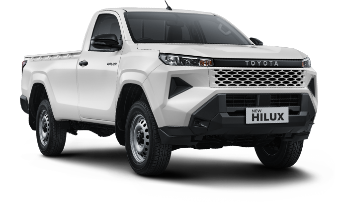 Hilux Single Cabin 4x2 / 4x4 warna Super White